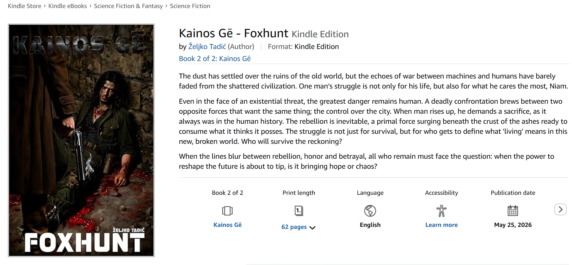 Kainos Gē Foxhunt ebook